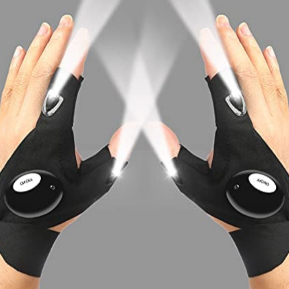 LED Flashlight Lighted Gloves - Picture 7 of 7